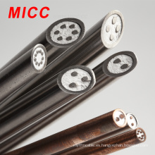 MICC K / J / T tipo simplex SS310 blindado MI cable